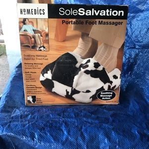 NIB Homedics Portable Foot Massager